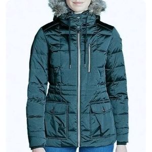 Eddie Bauer Yukon Down Parka - deep ocean